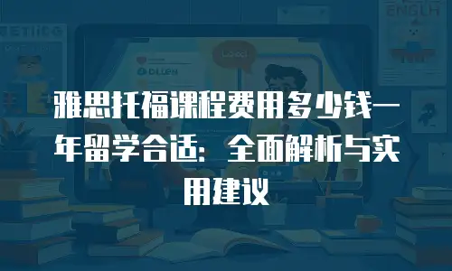 雅思托福课程费用多少钱一年留学合适：全面解析与实用建议