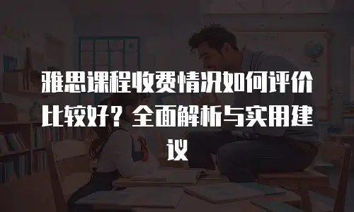 雅思课程收费情况如何评价比较好？全面解析与实用建议