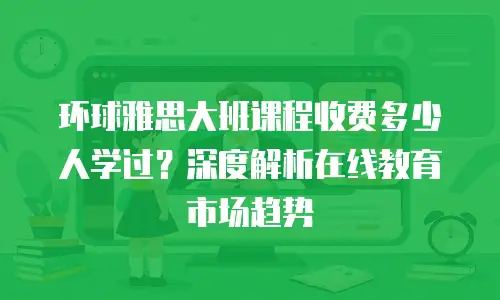 环球雅思大班课程收费多少人学过？深度解析在线教育市场趋势