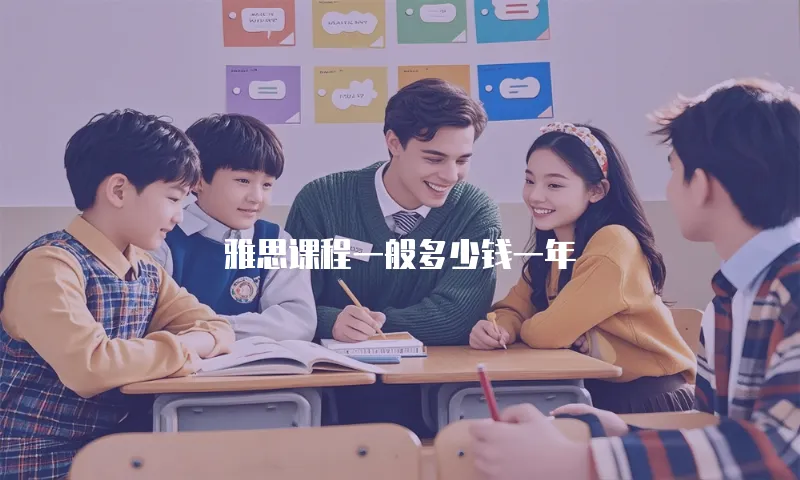 雅思课程一般多少钱一年