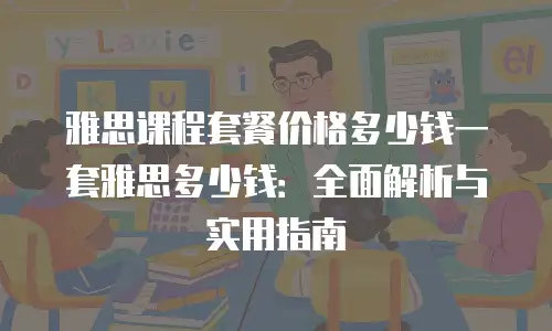 雅思课程套餐价格多少钱一套雅思多少钱：全面解析与实用指南