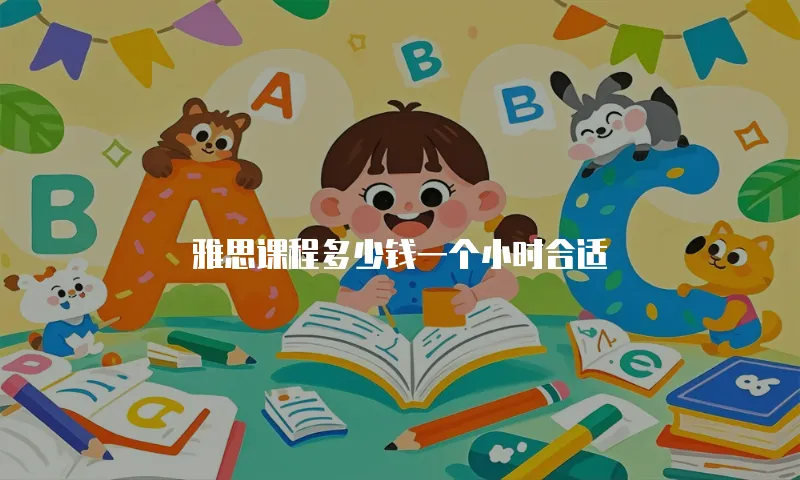 雅思课程多少钱一个小时合适