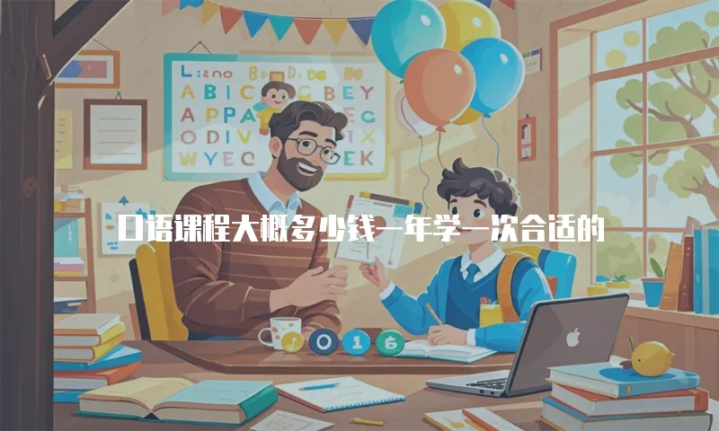 口语课程大概多少钱一年学一次合适的