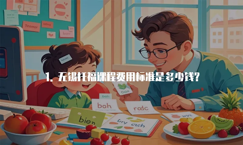 1. 无锡托福课程费用标准是多少钱？