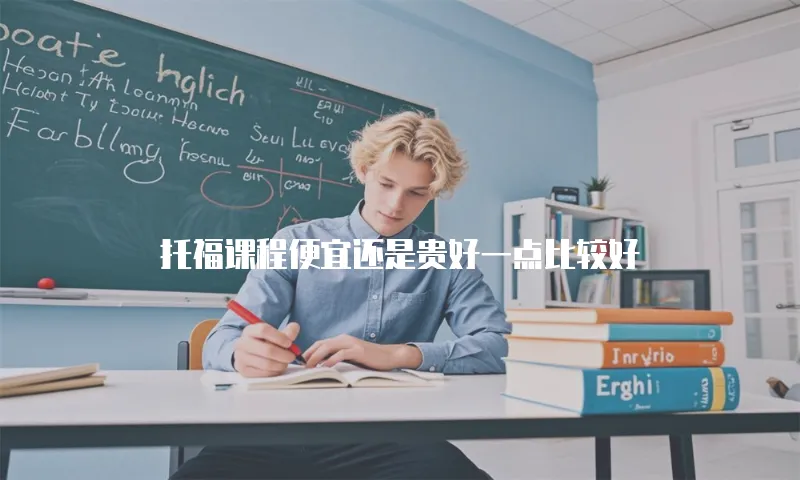 托福课程便宜还是贵好一点比较好