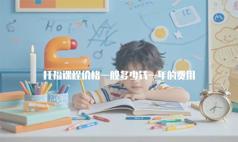 托福课程价格一般多少钱一年的费用