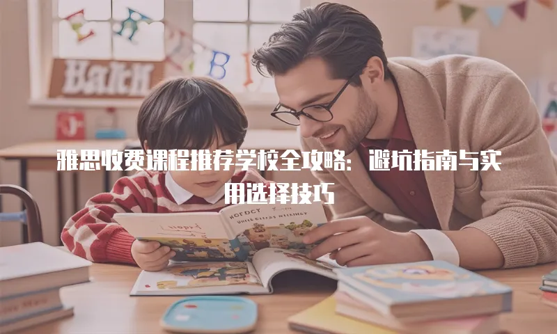雅思收费课程推荐学校全攻略：避坑指南与实用选择技巧