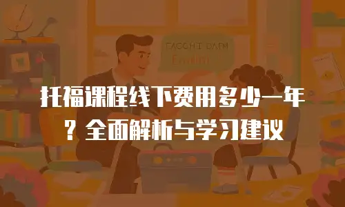 托福课程线下费用多少一年？全面解析与学习建议