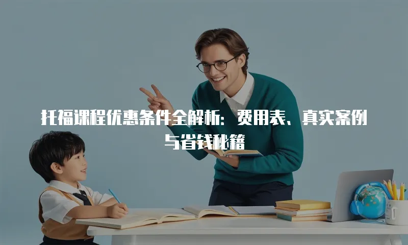 托福课程优惠条件全解析：费用表、真实案例与省钱秘籍