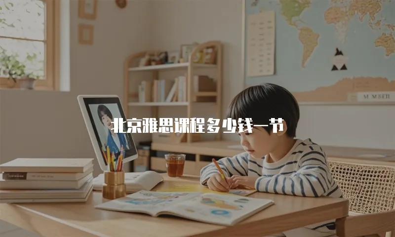 北京雅思课程多少钱一节