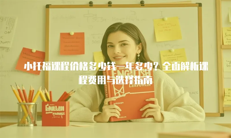 小托福课程价格多少钱一年多少？全面解析课程费用与选择指南