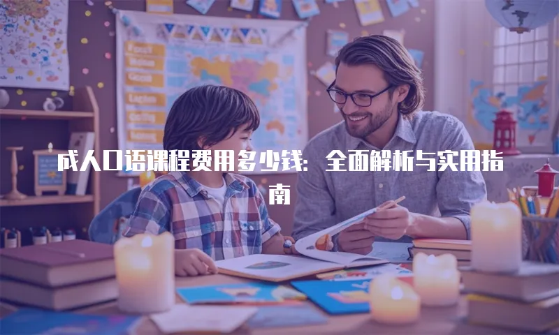 成人口语课程费用多少钱：全面解析与实用指南