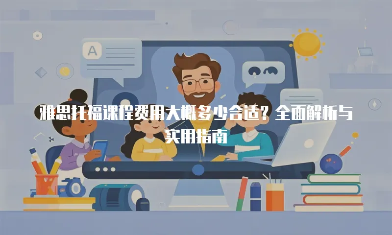 雅思托福课程费用大概多少合适？全面解析与实用指南