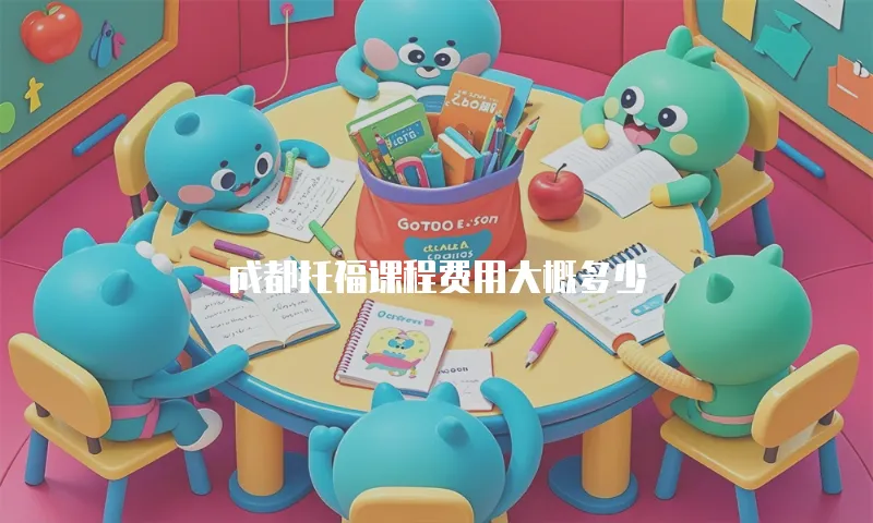 成都托福课程费用大概多少