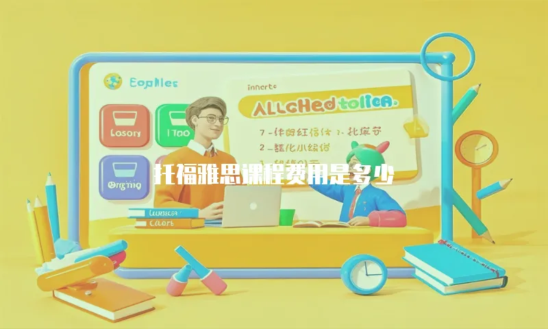 托福雅思课程费用是多少