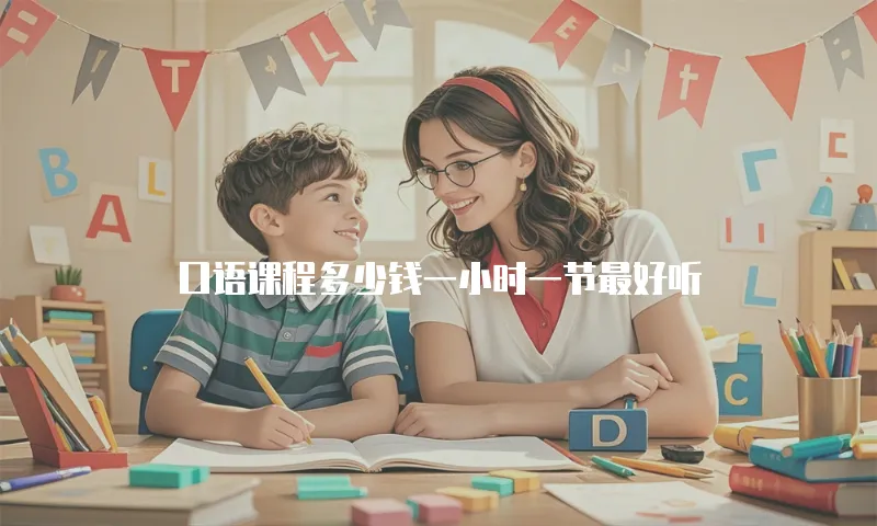 口语课程多少钱一小时一节最好听