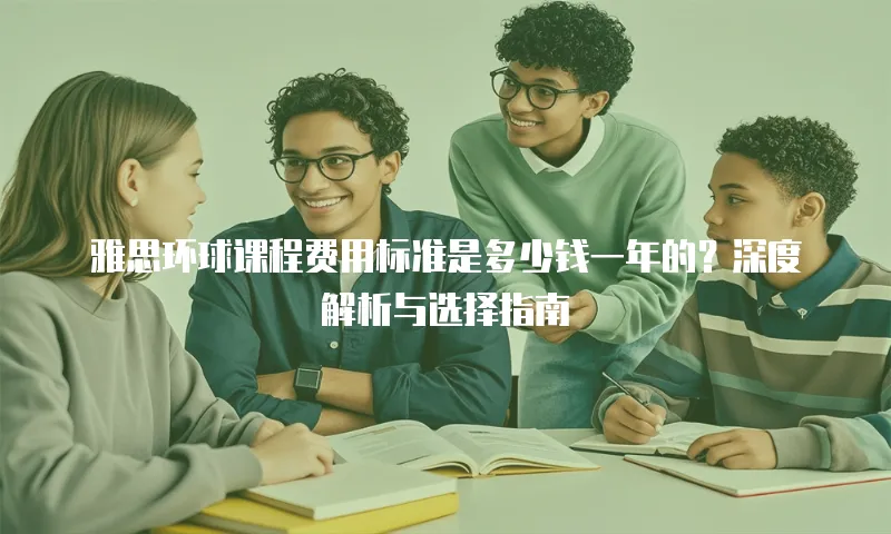 雅思环球课程费用标准是多少钱一年的？深度解析与选择指南
