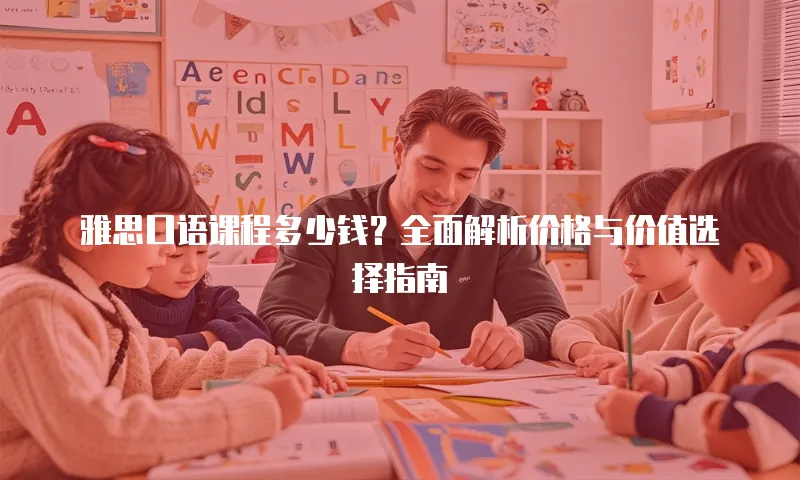 雅思口语课程多少钱？全面解析价格与价值选择指南