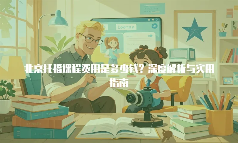 北京托福课程费用是多少钱？深度解析与实用指南