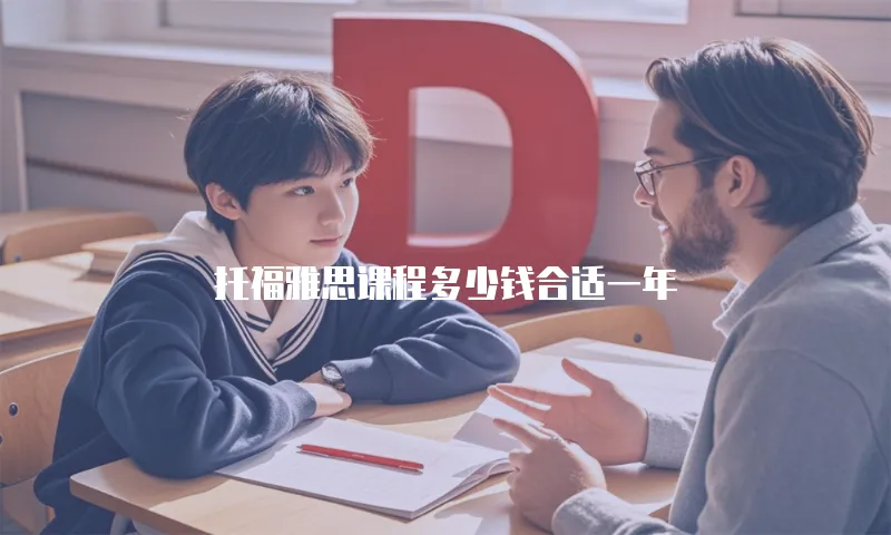 托福雅思课程多少钱合适一年