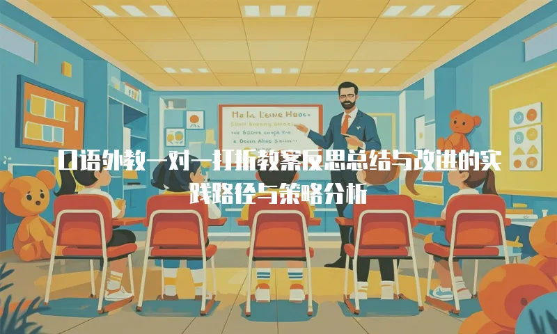 口语外教一对一打折教案反思总结与改进的实践路径与策略分析