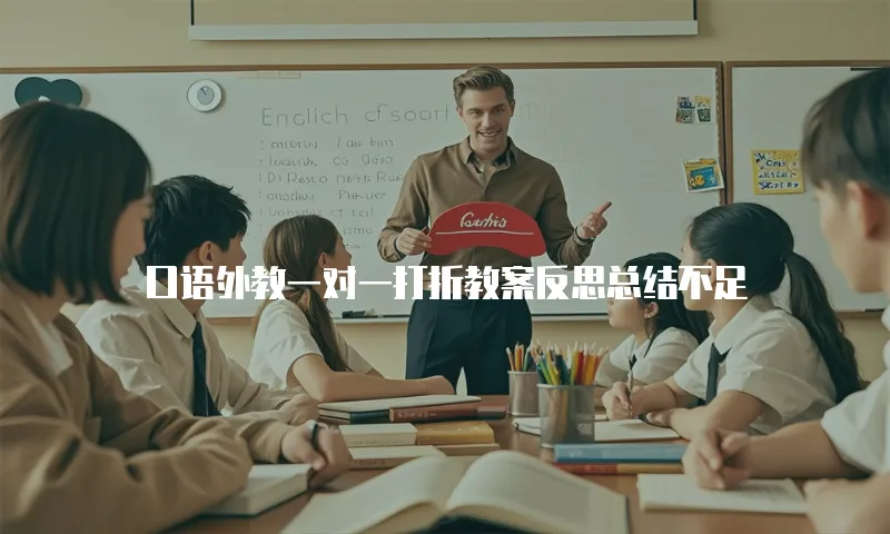 口语外教一对一打折教案反思总结不足