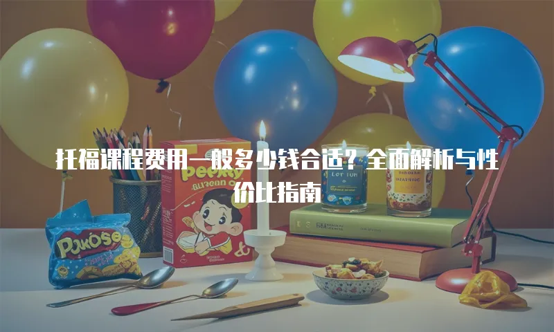 托福课程费用一般多少钱合适？全面解析与性价比指南