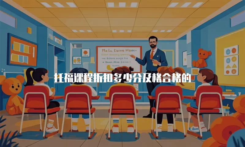托福课程折扣多少分及格合格的