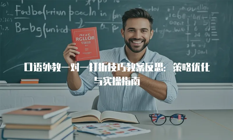 口语外教一对一打折技巧教案反思：策略优化与实操指南