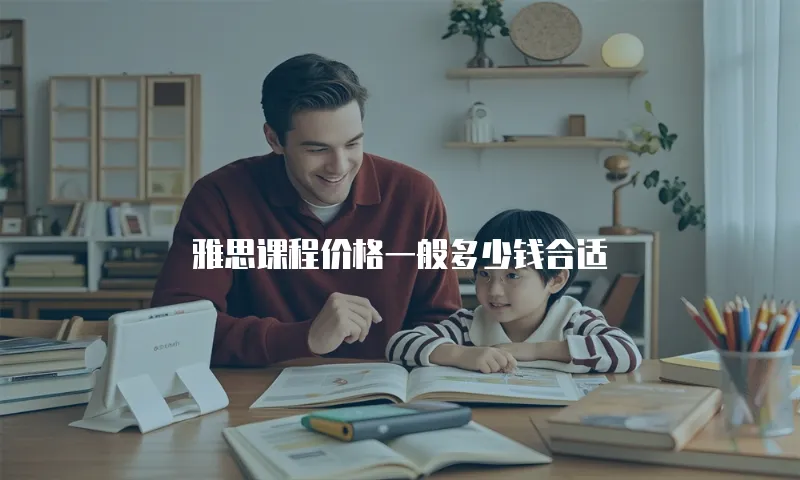 雅思课程价格一般多少钱合适