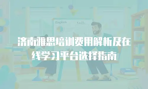 济南雅思培训费用解析及在线学习平台选择指南