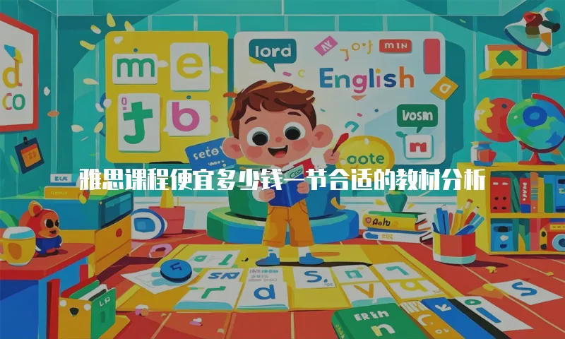 雅思课程便宜多少钱一节合适的教材分析