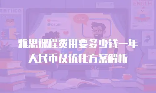 雅思课程费用要多少钱一年人民币及优化方案解析