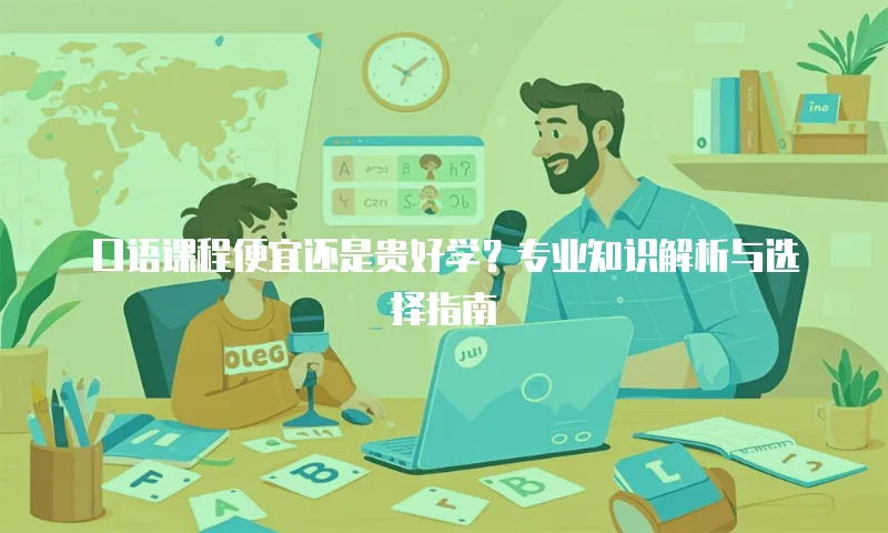 口语课程便宜还是贵好学？专业知识解析与选择指南