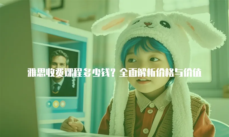 雅思收费课程多少钱？全面解析价格与价值