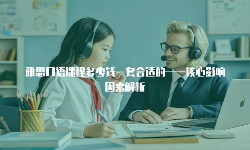 雅思口语课程多少钱一套合适的&mdash;&mdash;核心影响因素解析