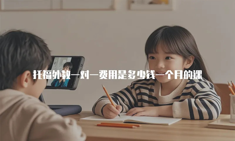 托福外教一对一费用是多少钱一个月的课