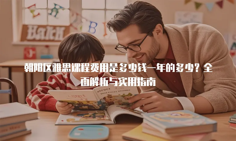 朝阳区雅思课程费用是多少钱一年的多少？全面解析与实用指南