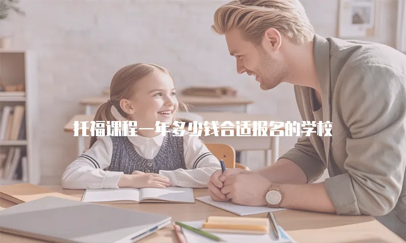 托福课程一年多少钱合适报名的学校