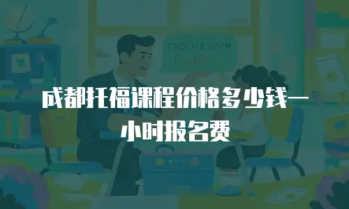 成都托福课程价格多少钱一小时报名费