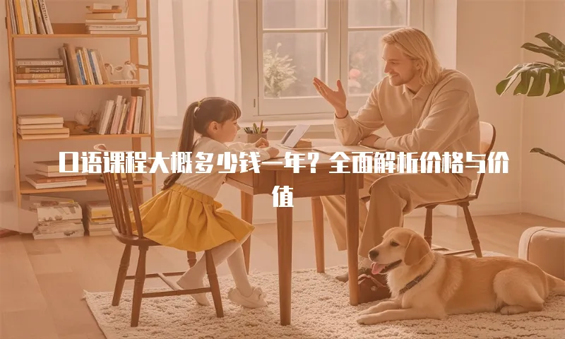 口语课程大概多少钱一年？全面解析价格与价值