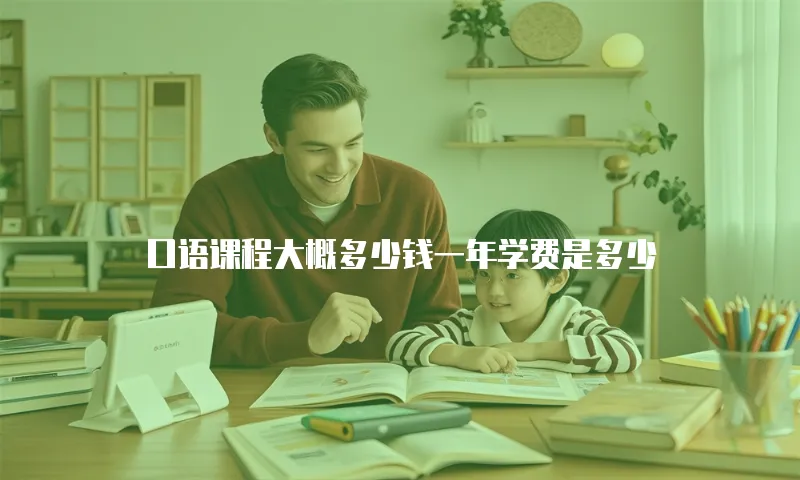 口语课程大概多少钱一年学费是多少
