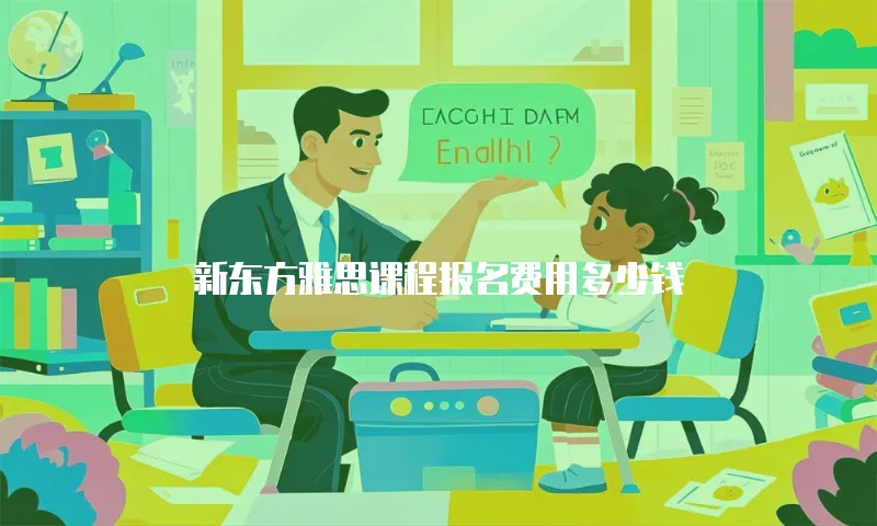 新东方雅思课程报名费用多少钱