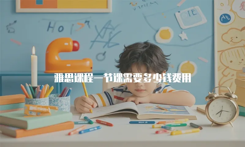 雅思课程一节课需要多少钱费用
