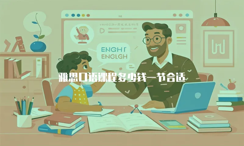 雅思口语课程多少钱一节合适
