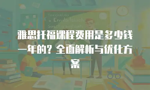 雅思托福课程费用是多少钱一年的？全面解析与优化方案