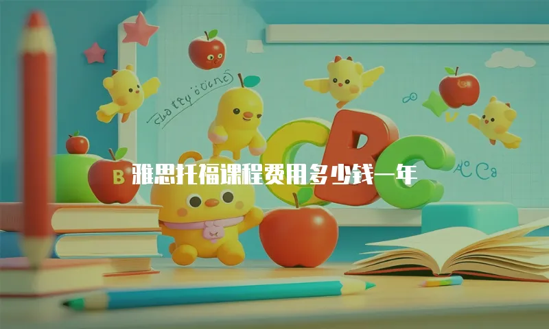 雅思托福课程费用多少钱一年