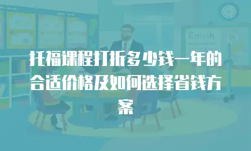 托福课程打折多少钱一年的合适价格及如何选择省钱方案