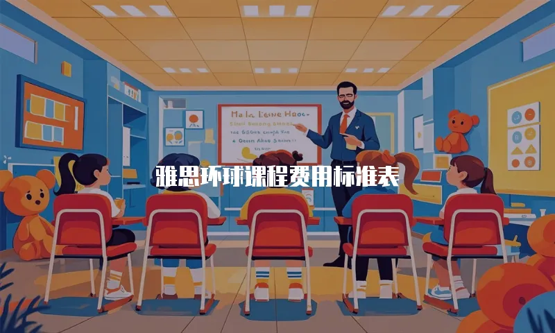 雅思环球课程费用标准表