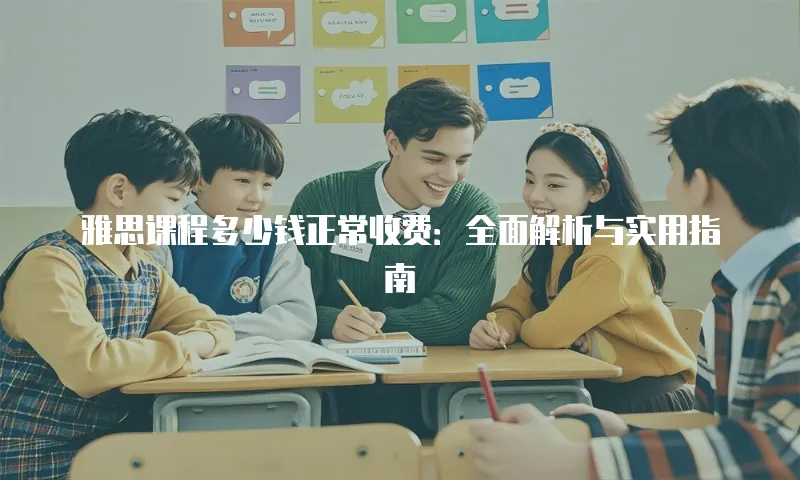 雅思课程多少钱正常收费：全面解析与实用指南